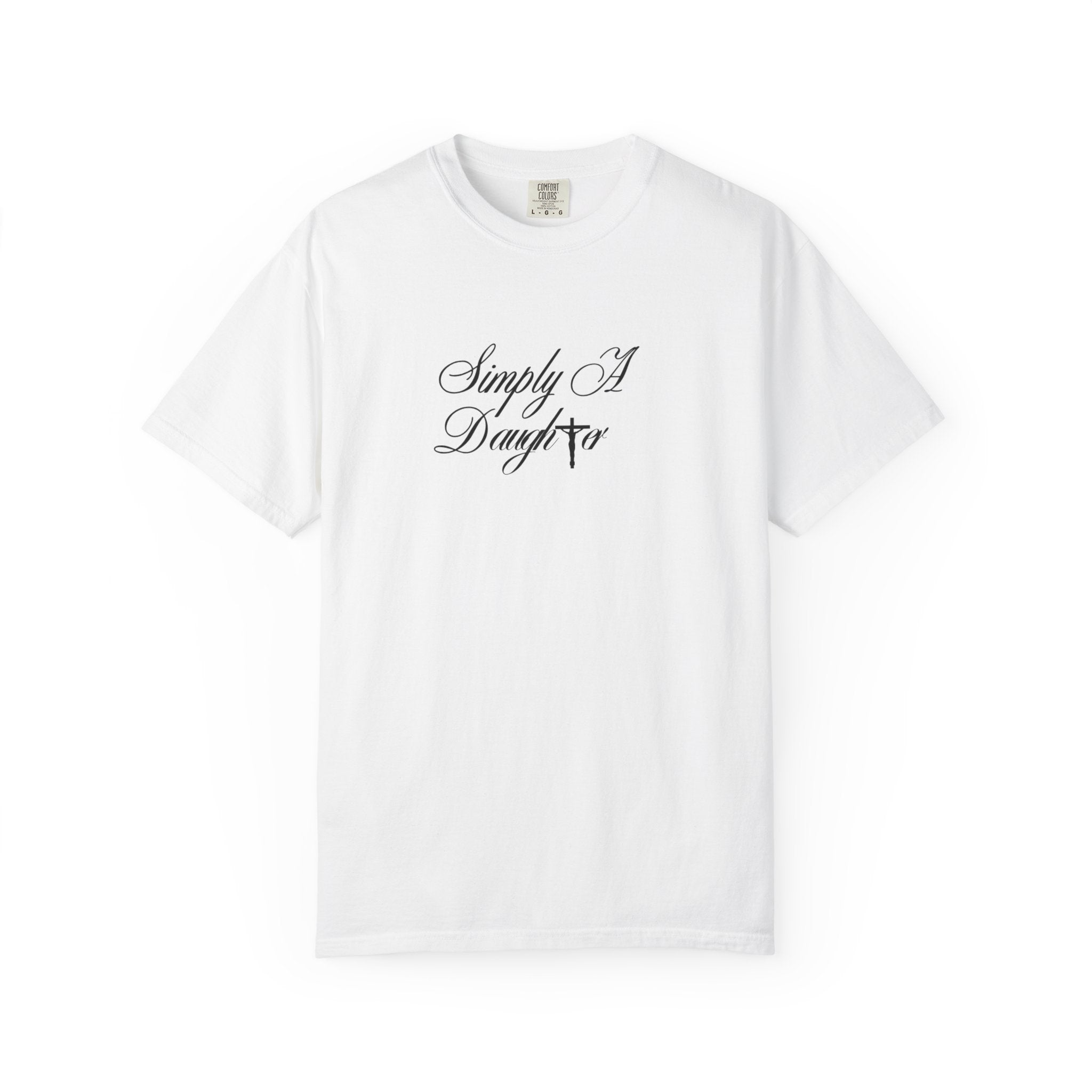 Simply A Daughter Script T-Shirt