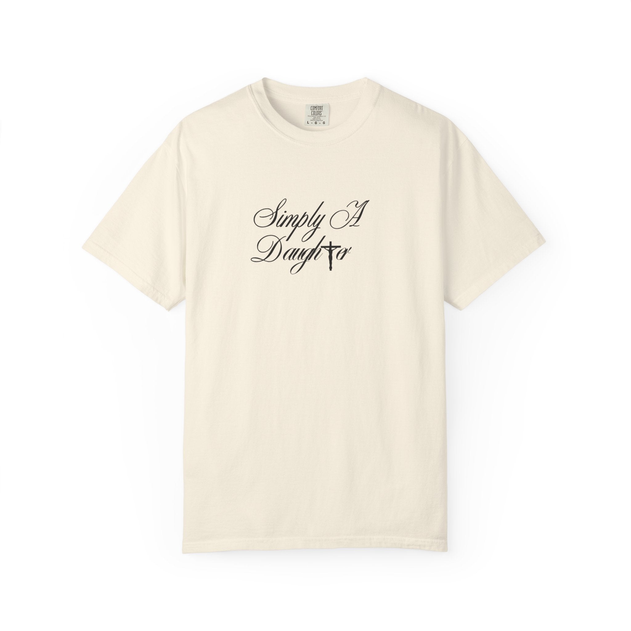 Simply A Daughter Script T-Shirt